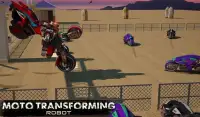 Moto Robot Transformation Race Screen Shot 2