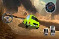 Mr-bean hill climb racing 3D Screen Shot 2