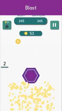 Six 2017 -Hexagon Block Puzzle Screen Shot 1