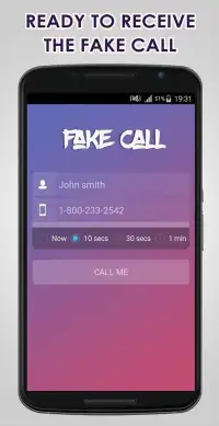 Fake call 4 Screen Shot 2