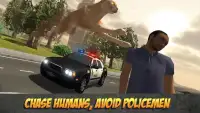 Angry Puma City Attack Sim Screen Shot 2
