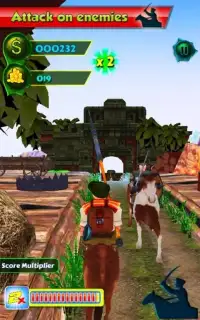 Temple Horse Run Dash Attack Screen Shot 6