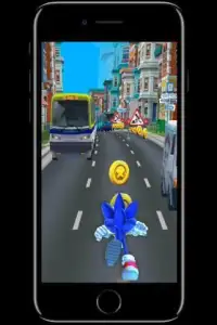 Subway Sonic 3D Screen Shot 2