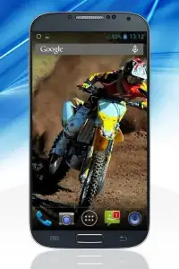 Moto Racing Live Wallpaper Screen Shot 0