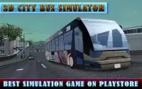 3D City Bus Simulator 2017 Screen Shot 0