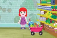 لعبة التسوق للأطفال-العاب بنات Screen Shot 0