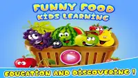 Funny Food Kids Learning Sim Screen Shot 0