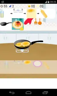 cooking pancakes games Screen Shot 1