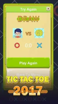 Tic Tac Toe 2017 Screen Shot 0