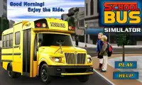 SCHOOL BUS SIM 3D -LIMO DRIVER Screen Shot 4
