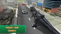 Futuristic Robot T-Rex 3D Screen Shot 2