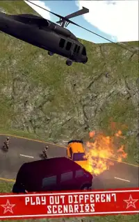 Russian Army Helicopter Rescue Screen Shot 1