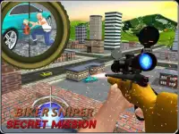 Biker Sniper Secret Assassin Screen Shot 1