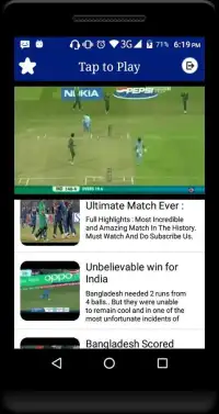 Watch Cricket Screen Shot 0
