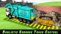 Urban Garbage Truck Simulator Screen Shot 1