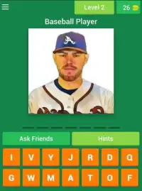 Baseball Player Quiz Screen Shot 1