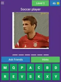 Guess Soccer Player Screen Shot 6