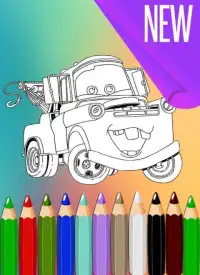 How to color Mcqueen Cars Screen Shot 0