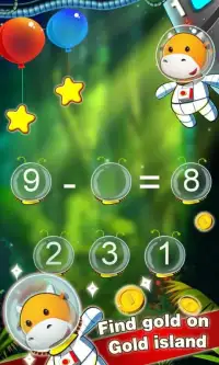 Kids math - educational game Screen Shot 1
