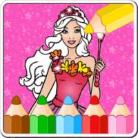 Coloring Games for Barby