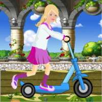 Miss Barbie Ride Scooter
