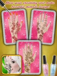 Hijab Hand Art - 3D Hand Screen Shot 1
