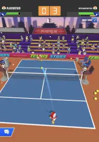 Tennis Stars: Ultimate Clash Screen Shot 2