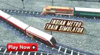 Simulator Kereta Metro India Screen Shot 0