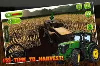 Drive Tractor Farming Simulator Screen Shot 0