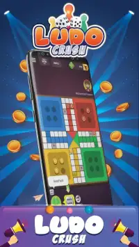 Ludo Crush - Voice Chat With Players - Multiplayer Screen Shot 0