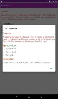Math Tricks Competitive Exam Screen Shot 2