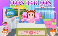 Kids Games: Baby Sick Day Screen Shot 0