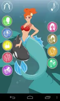 Mermaid Dress Up Games Screen Shot 2