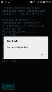 Email Password Hacker Sim Screen Shot 0