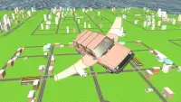 Flying Car Sim 3D Screen Shot 1