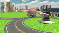 Flying Car Sim 3D Screen Shot 0