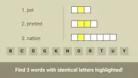 Trio Crossword - Word Puzzle Screen Shot 14