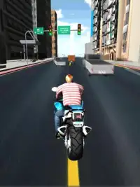 Real 3D Moto Race Screen Shot 5