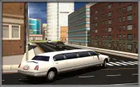 Kota Limo Mobil Sopir Sim 3D Screen Shot 6