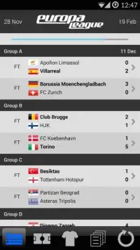 LiveScore Europa League Screen Shot 4