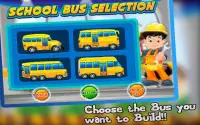 Bus Sekolah Builder-Car Garag Screen Shot 10