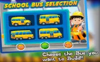 School Bus Builder- Car Garage Screen Shot 10