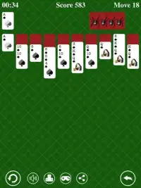 Spider Solitaire simple Screen Shot 5