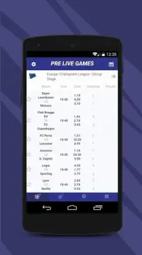 ScorePrimus - Live Scores Screen Shot 2