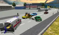 Ambulance Simulator 3D Screen Shot 1