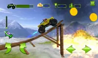 Hill Climb Monster Truck Race Screen Shot 7