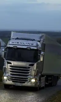 Игра Пазл Scania Trucks Screen Shot 3