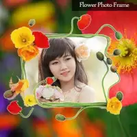 Flower Photo Frame Screen Shot 1