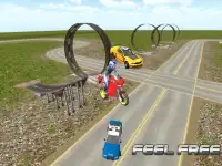 Motor Bike Chase Game *️ Screen Shot 0