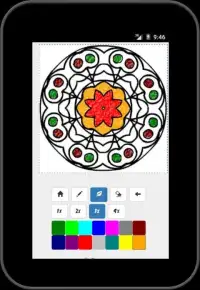 Mandalas para colorir Screen Shot 0